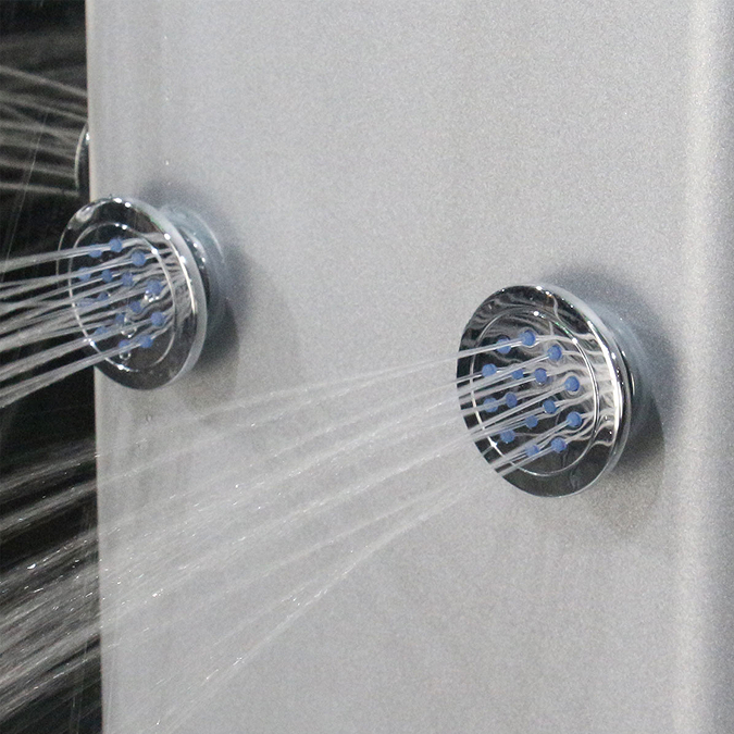 Insignia Platinum 1100 x 700mm Shower Cabin Chrome Frame - Image 4