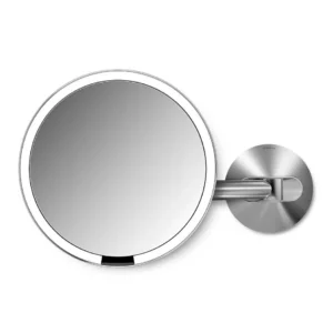 simplehuman Wall Mounted 20cm Cosmetic Sensor Mirror