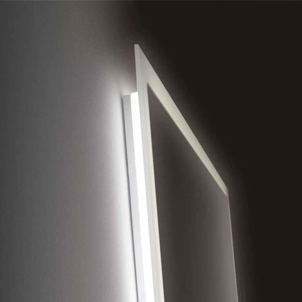 Venice 800 x 1200mm Rectangular LED Illuminated Anti-Fog Bathroom Mirror - Image 5