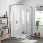 Newark Offset Quadrant Shower Enclosure Only (Easy Fit)