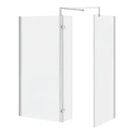 Nova 1700 x 800 Wet Room (inc. Screen, Side Panel + Return Panel) No Tray