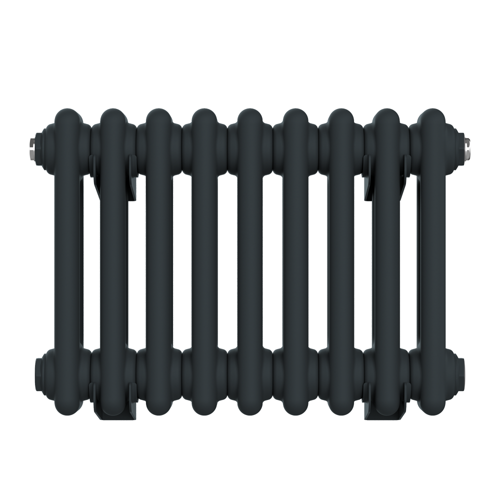 Keswick 300 x 425mm Horizontal Radiator Anthracite 2 Column - Image 3