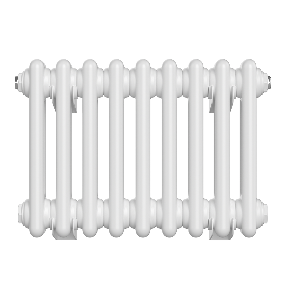 Keswick 300 x 425mm Horizontal Radiator White 2 Column - Image 3