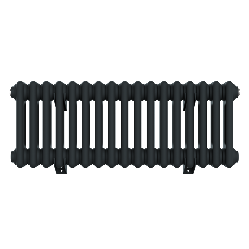 Keswick 300 x 785mm Horizontal Radiator Anthracite 3 Column - Image 2
