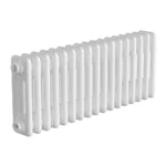 Keswick 300 x 785mm Horizontal Radiator White 3 Column