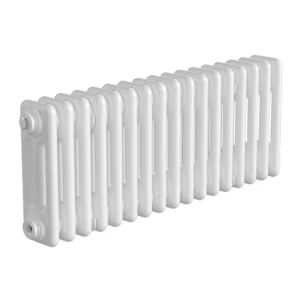 Keswick 300 x 785mm Horizontal Radiator White 3 Column