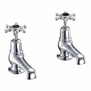 Burlington Birkenhead Black Basin Taps 3