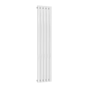 Reina Neva Vertical Single Panel Designer Radiator - White