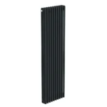 Keswick 1500 x 470mm Cast Iron Style Traditional 3 Column Anthracite Radiator