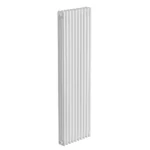 Keswick 1500 x 470mm Cast Iron Style Traditional 3 Column White Radiator