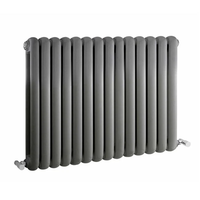 Nuie - Salvia Double Panel Radiator - 635 x 853mm - Anthracite