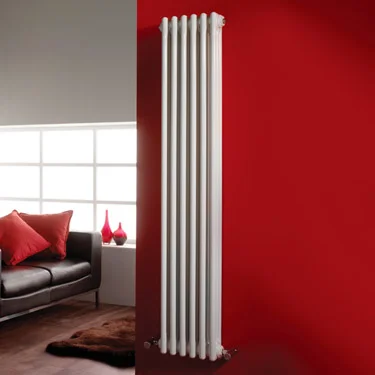 Hudson Reed Colosseum Triple Column Radiator 1500 x 287mm - White - Image 2